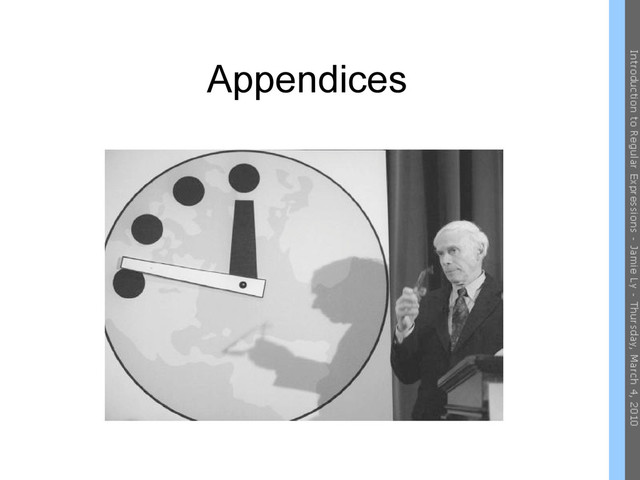 Appendices
