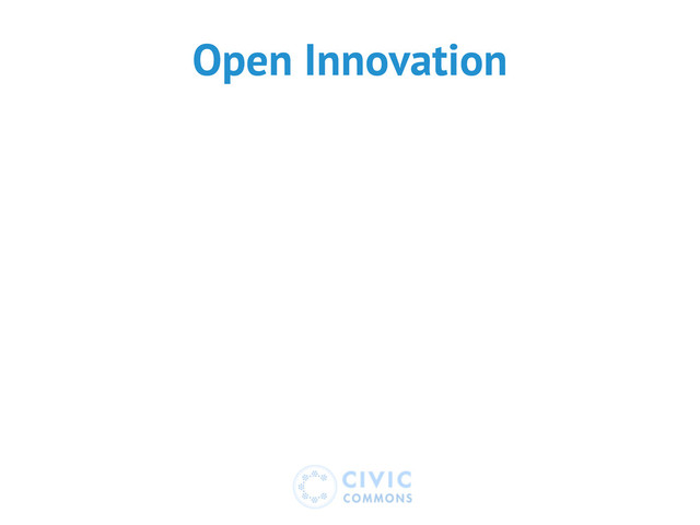 Open Innovation
Open Innovation

