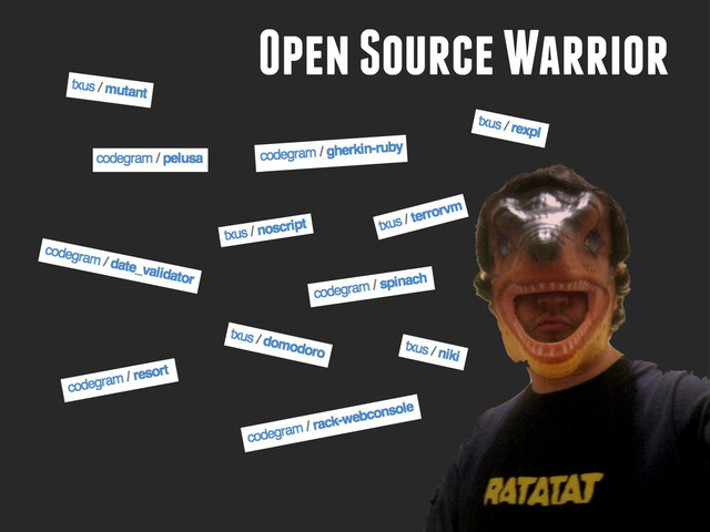 Open Source Warrior
