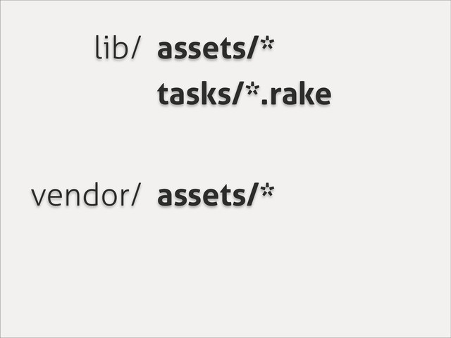 lib/ assets/*
tasks/*.rake
vendor/ assets/*
