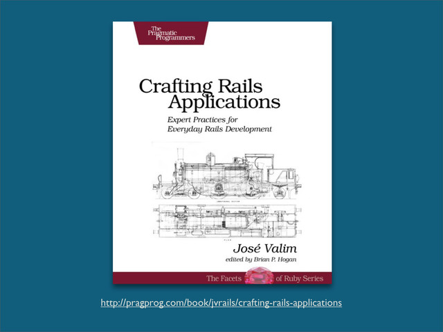 http://pragprog.com/book/jvrails/crafting-rails-applications
