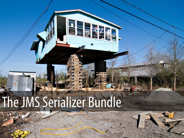 The JMS Serializer Bundle
