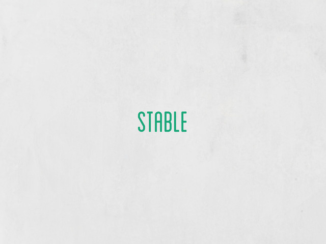 stable
