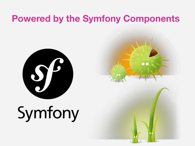 Powered by the Symfony Components
