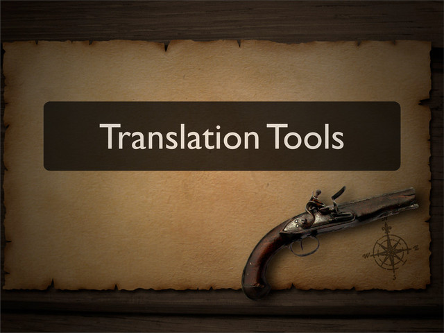 Translation Tools

