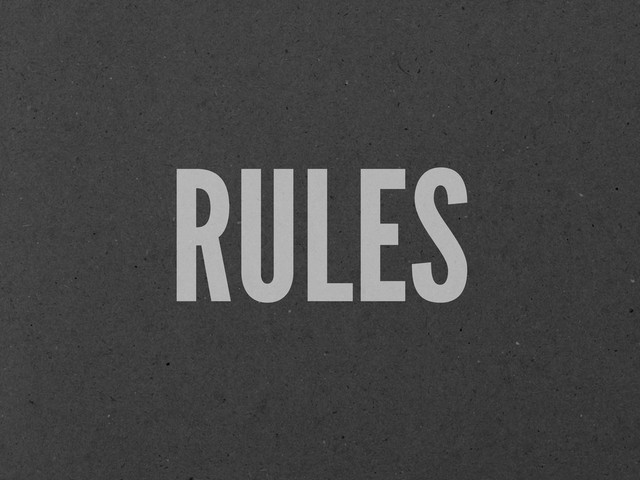 RULES
