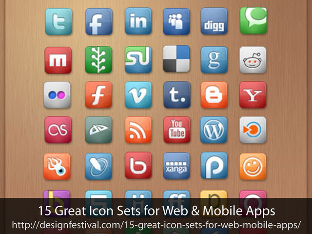 15 Great Icon Sets for Web & Mobile Apps
http://designfestival.com/15-great-icon-sets-for-web-mobile-apps/
