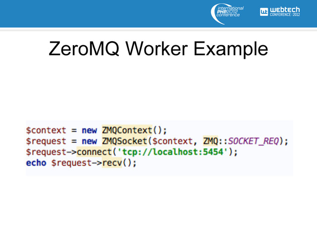 ZeroMQ Worker Example
