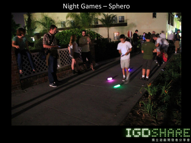 Night Games – Sphero
