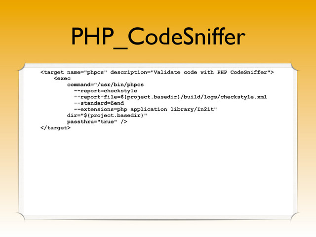 PHP_CodeSniffer



