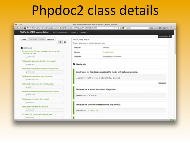 Phpdoc2	  class	  details
