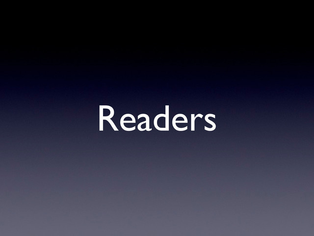 Readers
