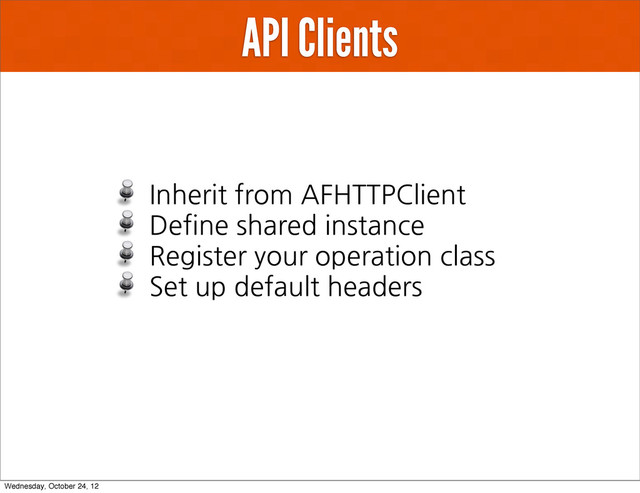 API Clients
