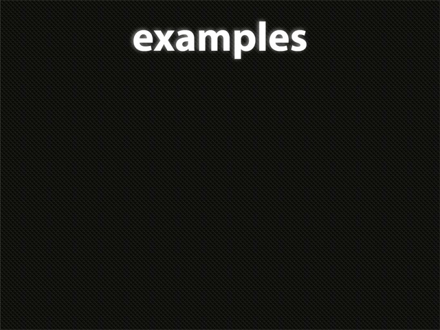 examples
