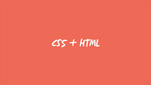 C + HTML
