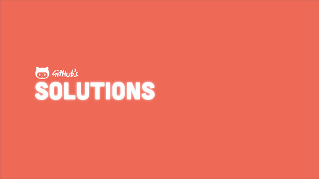 solutions
GHub’s


