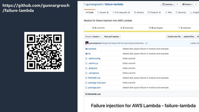 https://github.com/gunnargrosch
/failure-lambda
