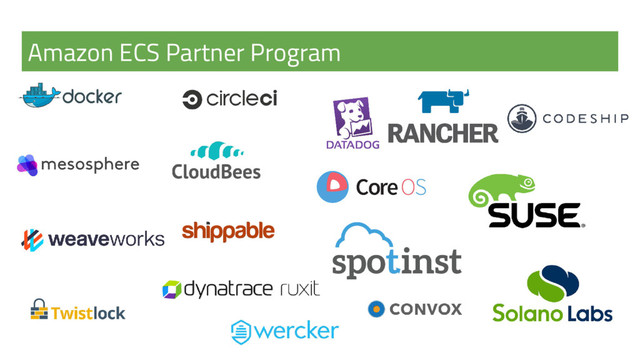 Amazon ECS Partner Program
