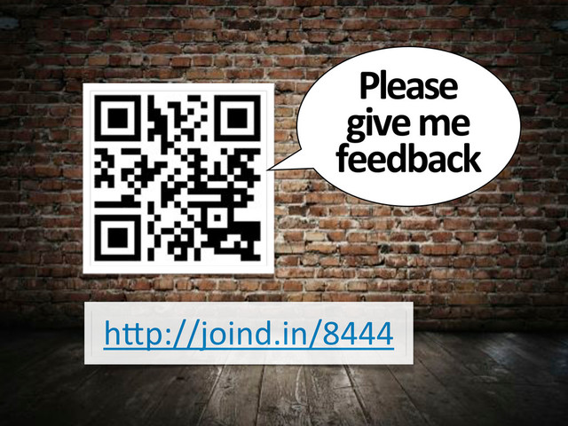 h"p://joind.in/8444
Please&
give&me&
feedback

