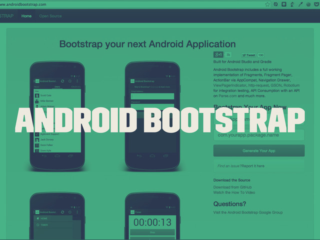 Android Bootstrap
