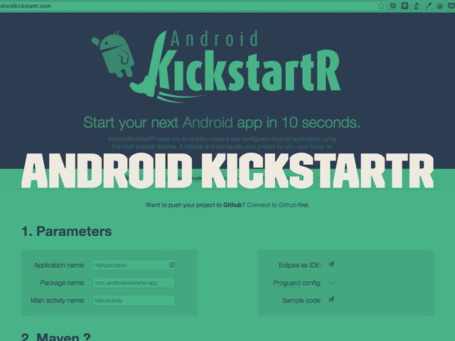 Android Kickstartr
