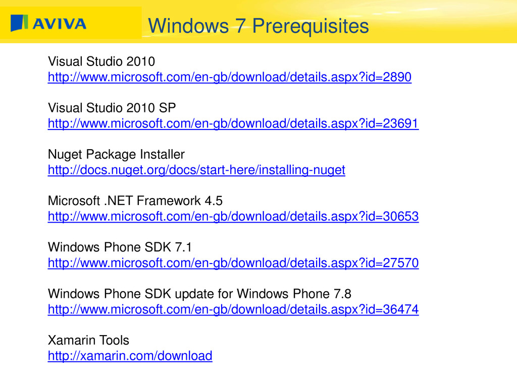 download xamarin for visual studio 2010