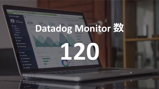 9
Datadog Monitor 数
120
