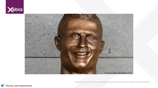 37
Source:https://www.dw.com/en/maligned-ronaldo-statue-replaced-at-madeira-airport/a-44279114
