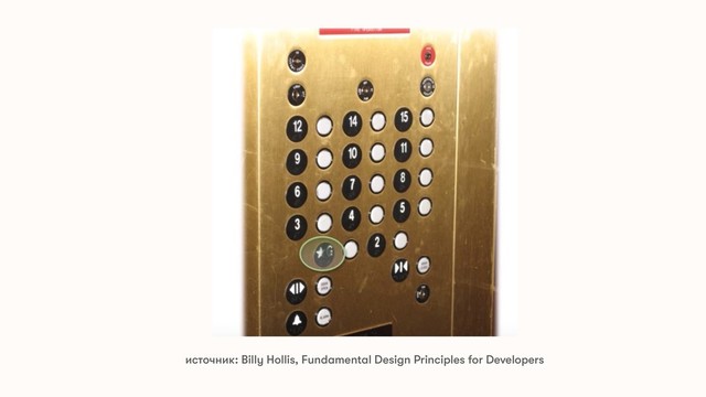источник: Billy Hollis, Fundamental Design Principles for Developers
