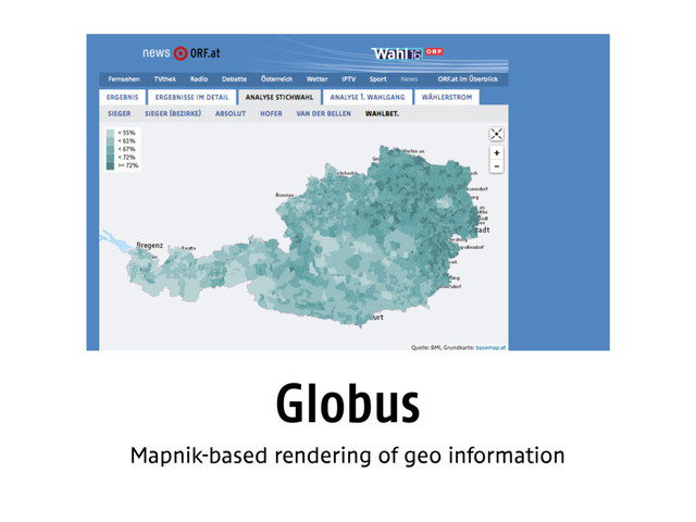 Globus
Mapnik-based rendering of geo information
