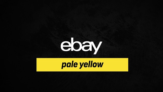pale yellow
