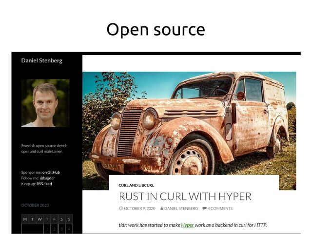 Open source
