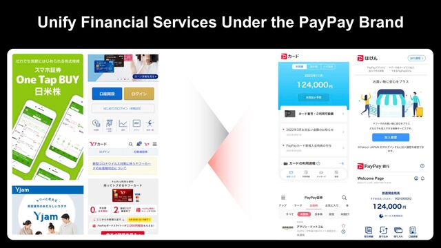 Unify Financial Services Under the PayPay Brand
