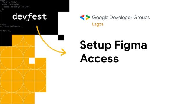 Setup Figma
Access
Lagos
