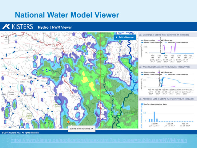 National Water Model Viewer
https://nwm.kisters.de/applications/index.html?publicuser=publicuser#NWM/main
