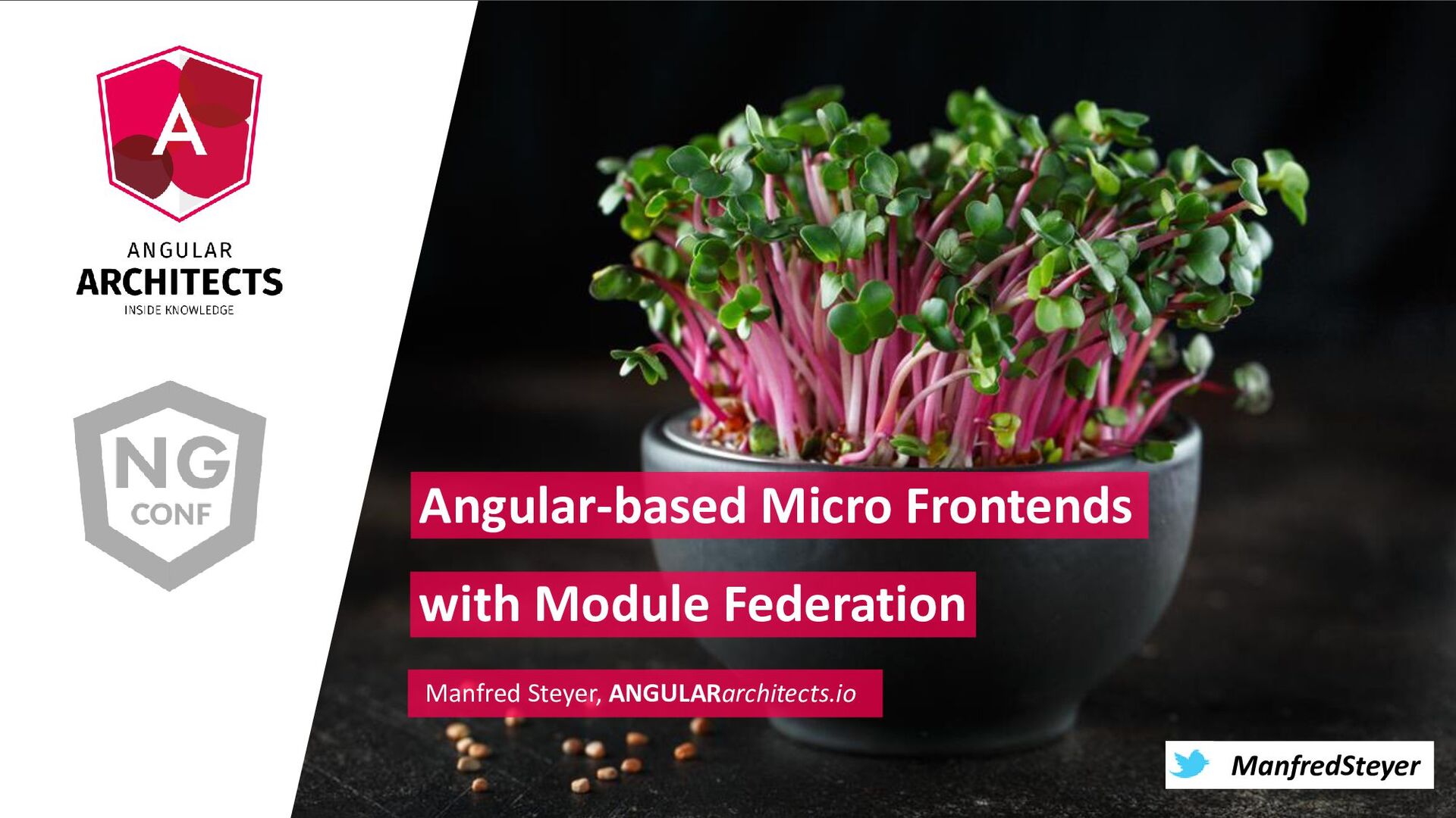 Angular-based Micro Frontends With Module Federation @ngconf 2022 ...