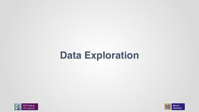 Data Exploration
