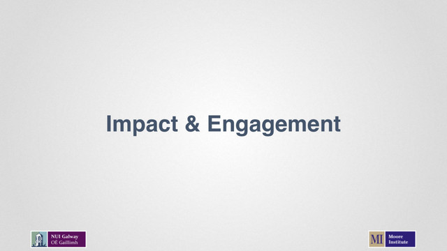 Impact & Engagement
