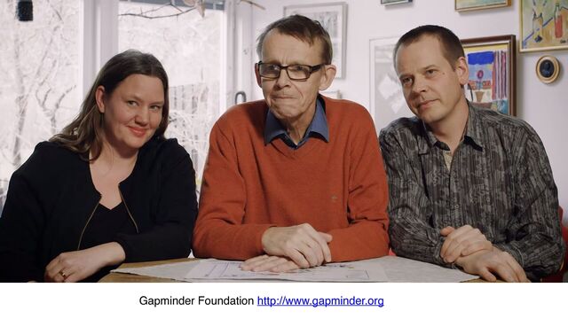 Gapminder Foundation http://www.gapminder.org
