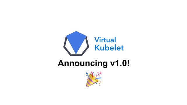 Announcing v1.0!
