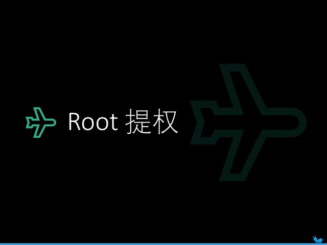 Root 提权
