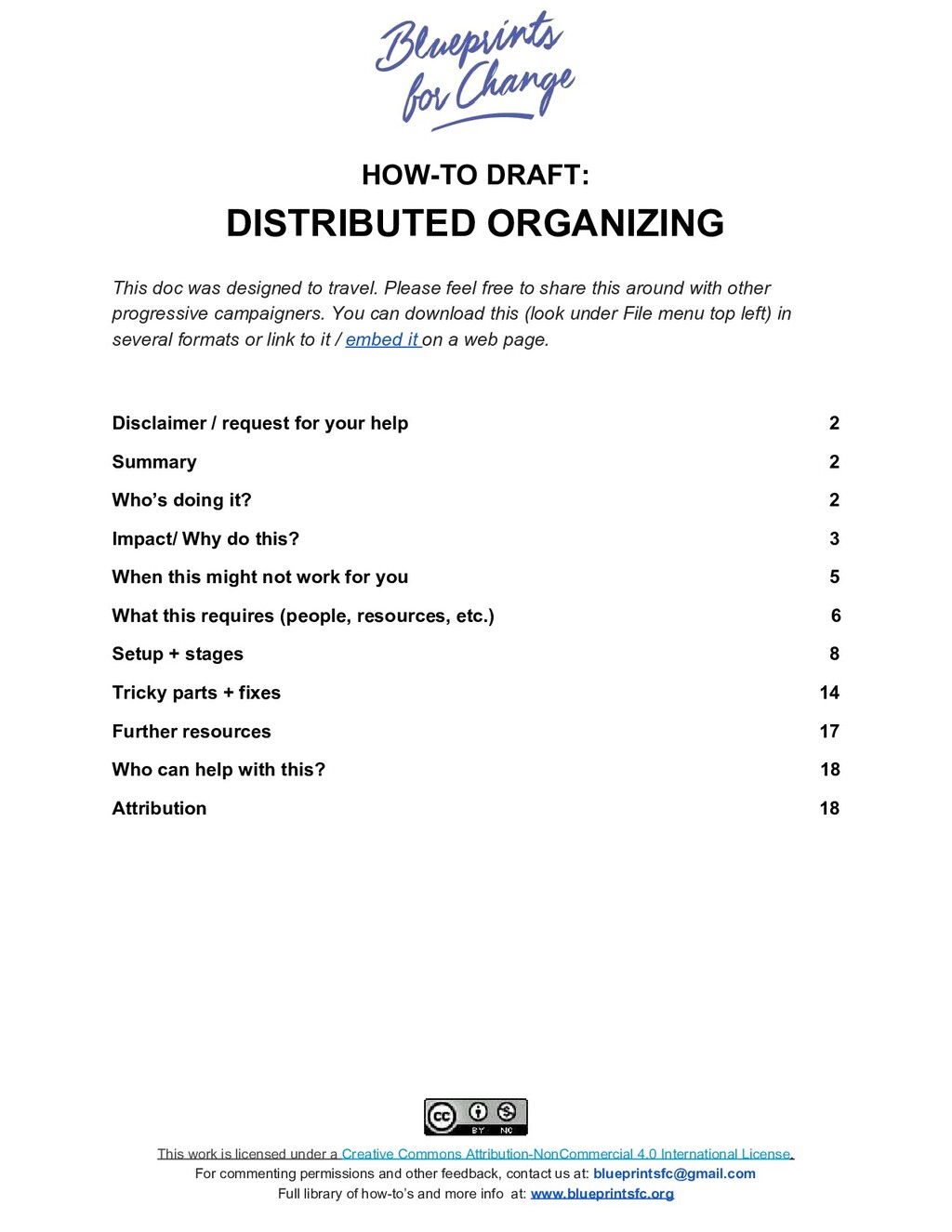 Distributed Organizing 101 - Speaker Deck