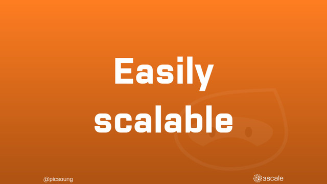 @picsoung
Easily
scalable
