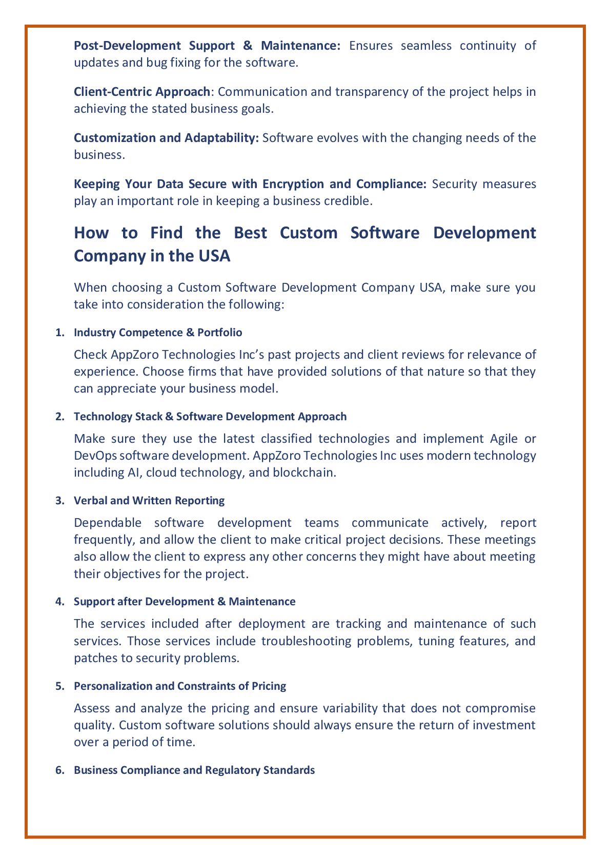 Custom Software Development Services - Speaker Deck