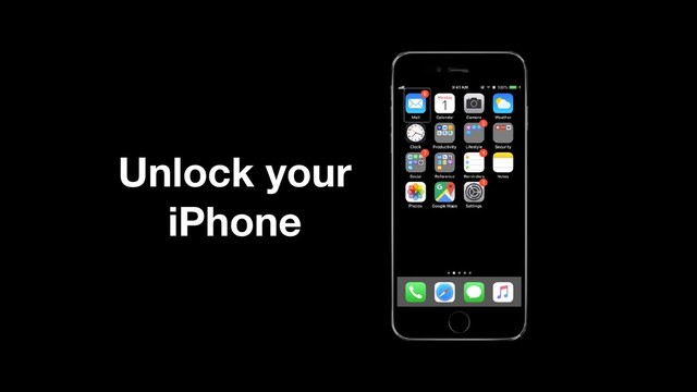 Unlock your
iPhone
