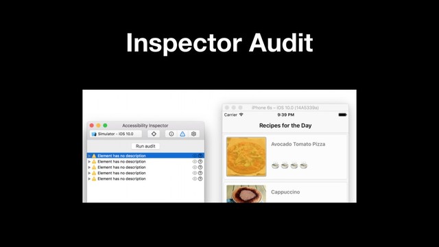 Inspector Audit
