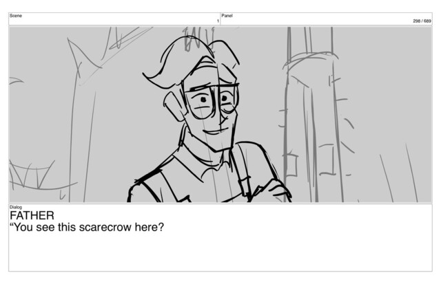 Scene
1
Panel
298 / 689
Dialog
FATHER
“You see this scarecrow here?
