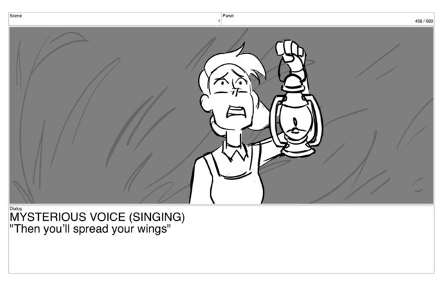 Scene
1
Panel
458 / 689
Dialog
MYSTERIOUS VOICE (SINGING)
"Then you’ll spread your wings"

