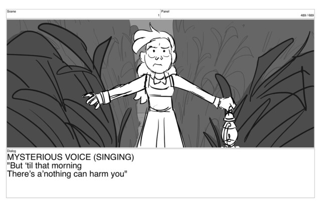 Scene
1
Panel
489 / 689
Dialog
MYSTERIOUS VOICE (SINGING)
"But ‘til that morning
There’s a’nothing can harm you"
