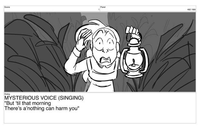 Scene
1
Panel
492 / 689
Dialog
MYSTERIOUS VOICE (SINGING)
"But ‘til that morning
There’s a’nothing can harm you"
